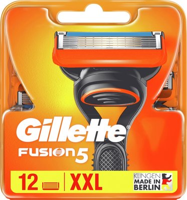 Сменные картриджи для бритья Gillette Fusion5 12 шт НФ-1732 фото