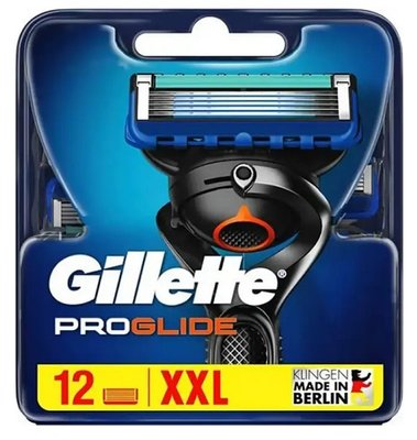 Сменные картриджи Gillette Fusion 5 Proglide 12 шт. НФ-1739 фото