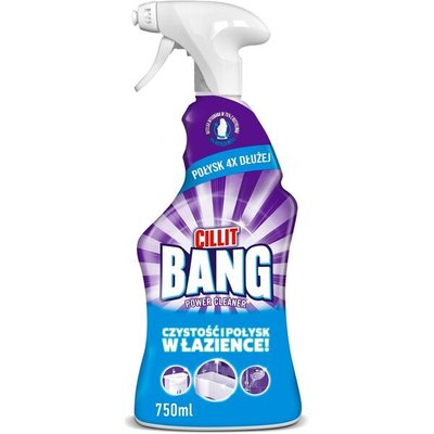 Чистота и блеск для ванной комнаты Cillit Bang 750 мл 009207 фото