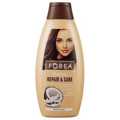 Шампунь для волос Forea с маслом кокоса, восстанавливающий, 500 мл 986000 фото