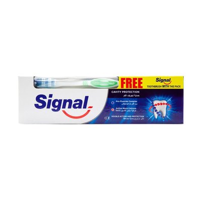 Signal Cavity Protection зубная паста 100 мл + зубная щетка 762697 фото