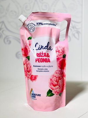 Linda Rose & Peony Жидкое крем-мыло 1 л 250098 фото