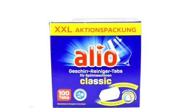 Таблетки для посудомоечных машин Alio Classic XXL 100 шт. 230469 фото