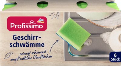 Мочалки для посуды Profissimo Geschirrschwämme, 6 шт. 673436 фото