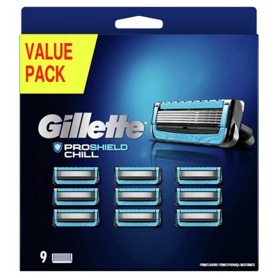 Gillette Бритвы ProShield Chill для мужчин - 9 сменных картриджей 582846 фото
