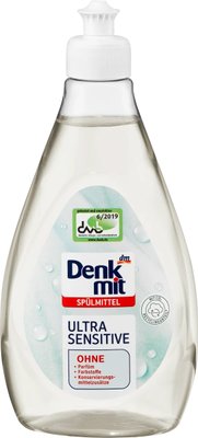 Жидкость для мытья посуды Denkmit "Ultra Sensitive" гипоалергенный, 500 мл 054774 фото